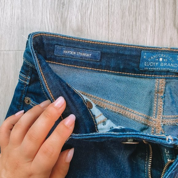 Lucky Brand Hayden Straight Dark Wash - Picture 9 of 9